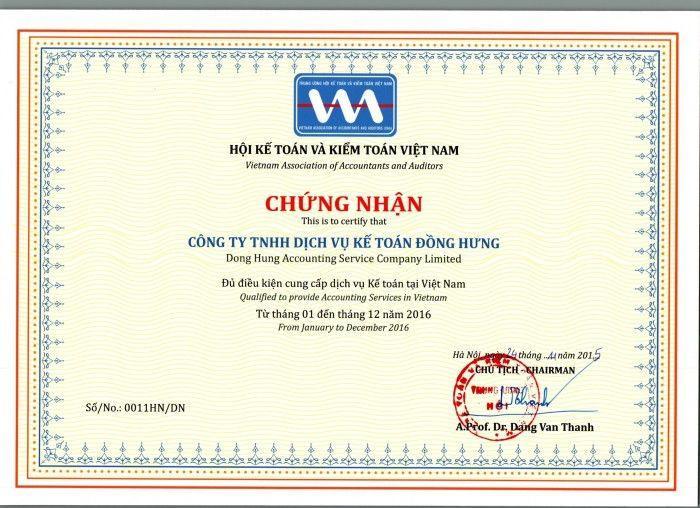 Chung nhan dang ky hanh nghe nam 2016